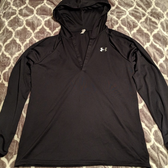 Under Armour Hooded V-neck Pullover - Picture 1 of 2